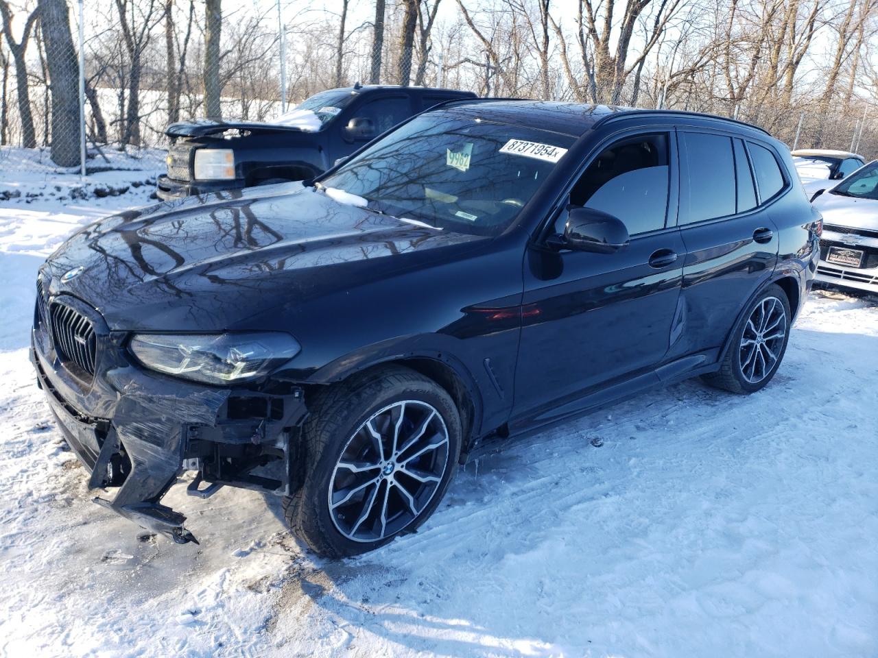2022 BMW X3 M40I VIN:5UX83DP08N9K07454