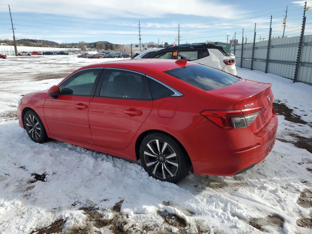 2022 HONDA CIVIC EX VIN:2HGFE1F72NH304568