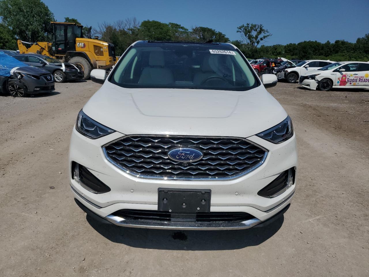 2022 FORD EDGE TITANIUM VIN:2FMPK4K99NBA18977