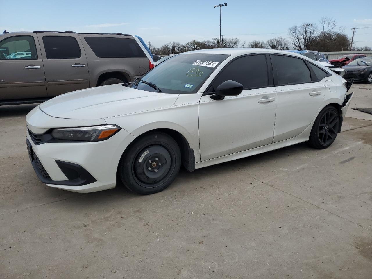 2022 HONDA CIVIC SPORT VIN:2HGFE2F51NH528886