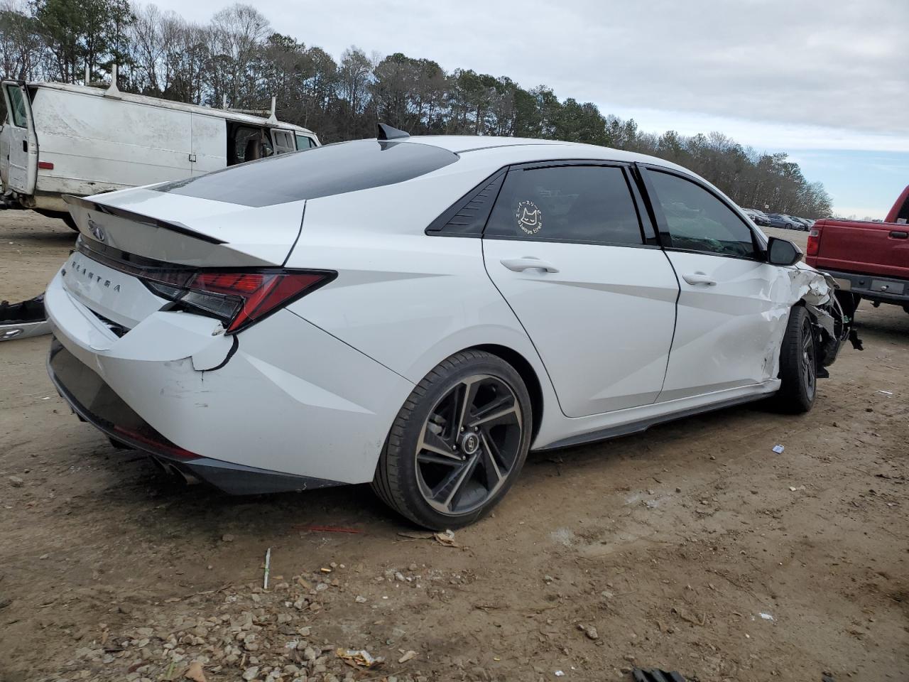2022 HYUNDAI ELANTRA N LINE VIN:KMHLR4AFXNU358263