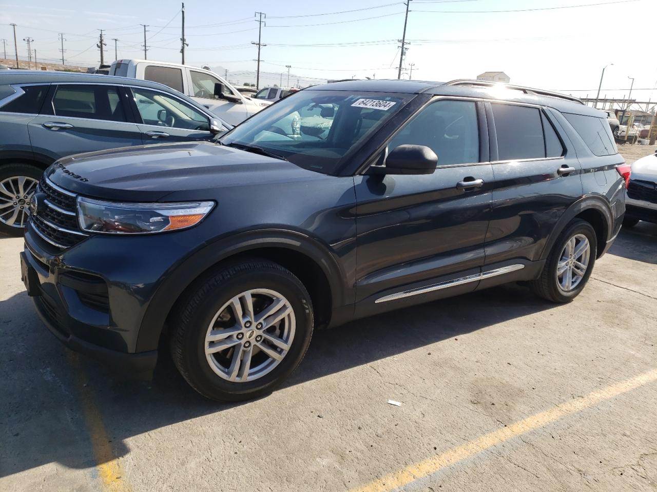 2022 FORD EXPLORER XLT VIN:1FMSK7DH2NGA05335