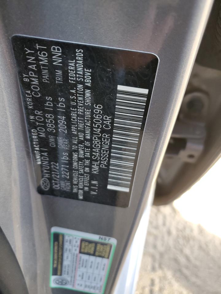 2023 HYUNDAI ELANTRA SEL VIN:KMHLS4AG8PU450696