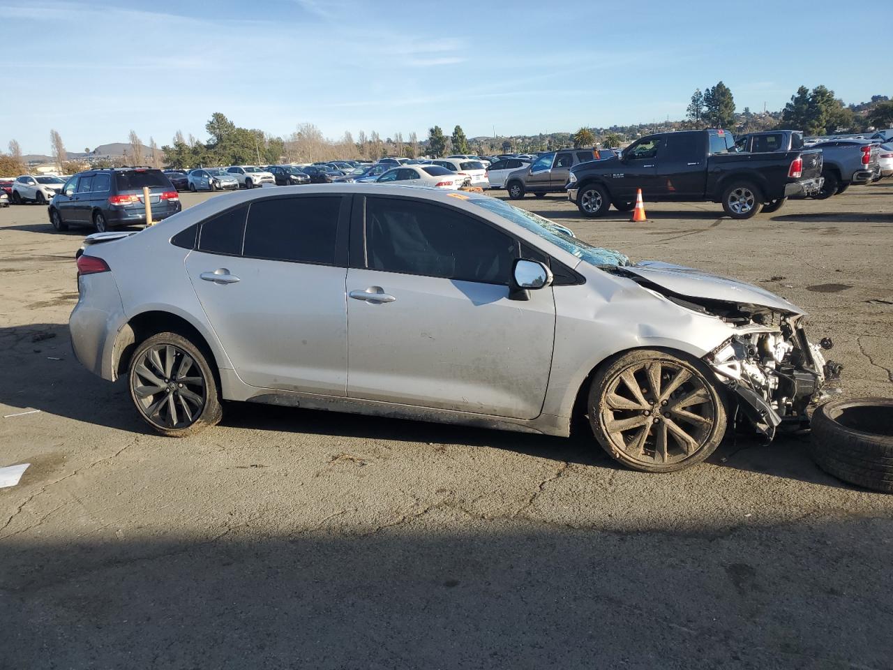 2023 TOYOTA COROLLA XSE VIN:JTDT4MCE0PJ103519
