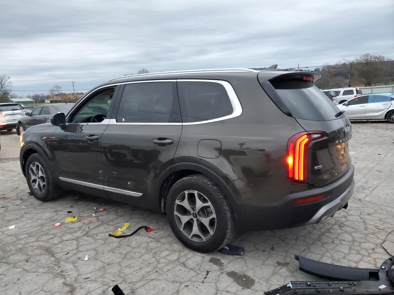 2022 KIA TELLURIDE EX VIN:5XYP3DHCXNG314011