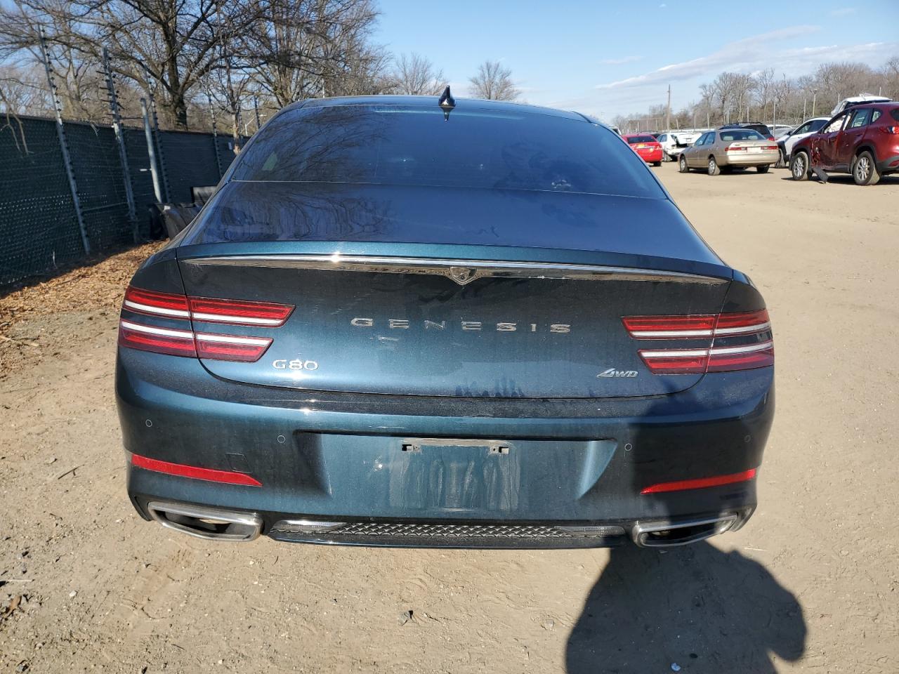 2022 GENESIS G80 BASE VIN:KMTGB4SCXNU137682