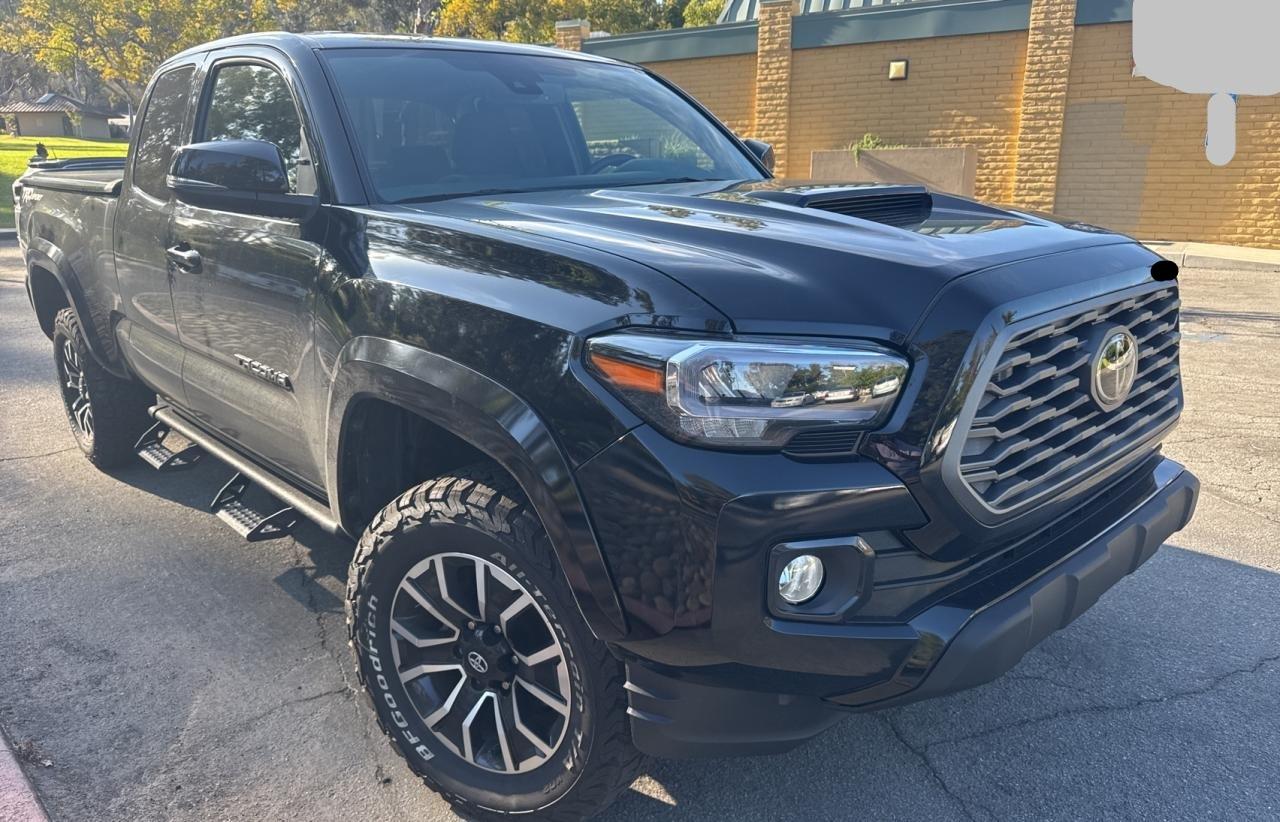 2022 TOYOTA TACOMA ACCESS CAB VIN:3TYRZ5CN6NT014575
