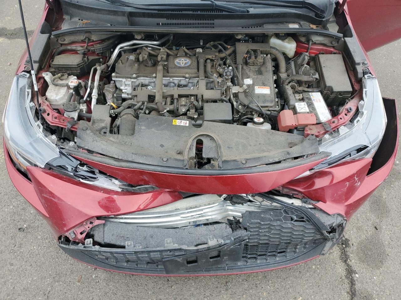 2022 TOYOTA COROLLA LE VIN:JTDEAMDE3NJ049873