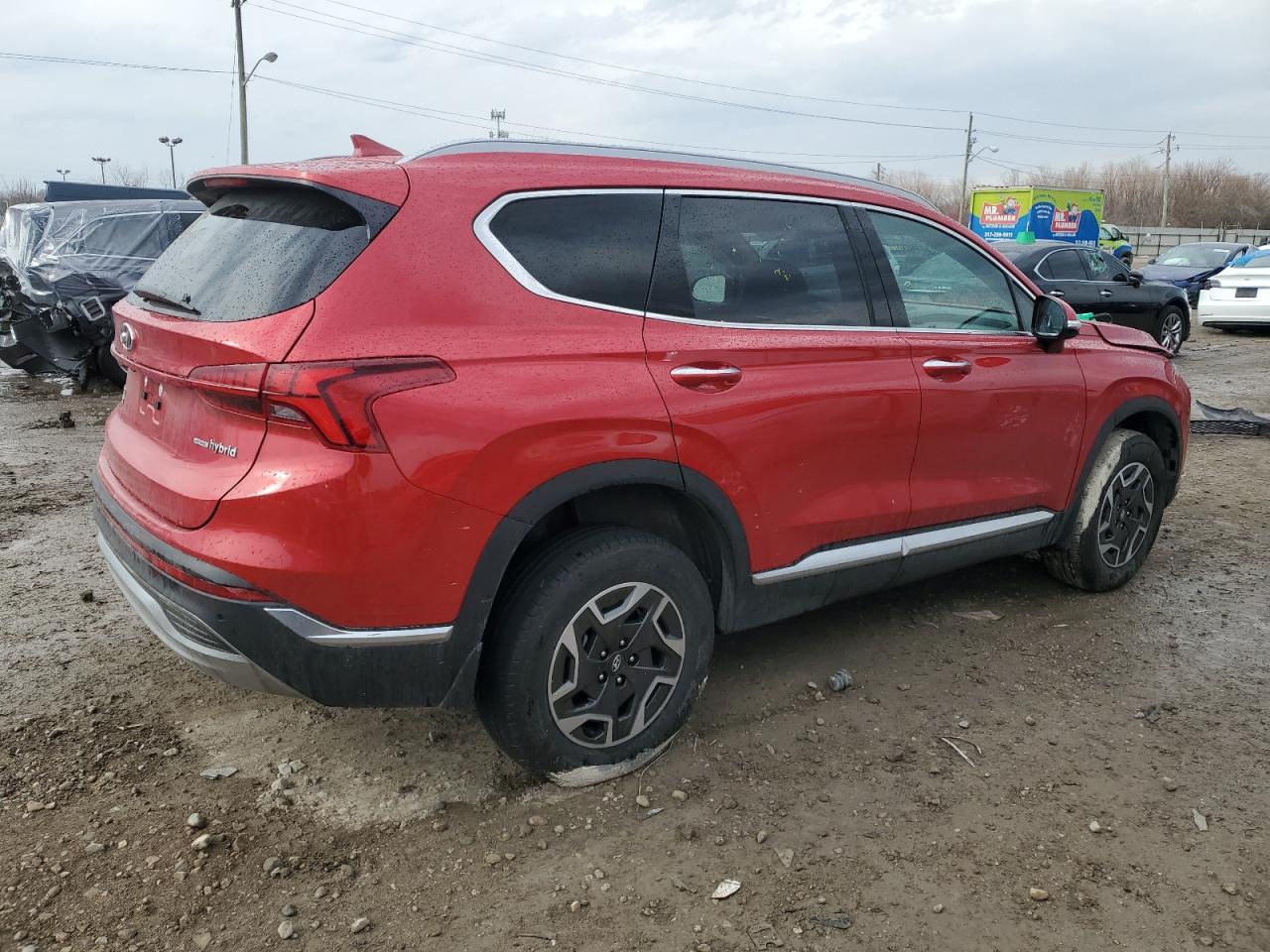 2023 HYUNDAI SANTA FE BLUE VIN:5NMS2DA14PH006492