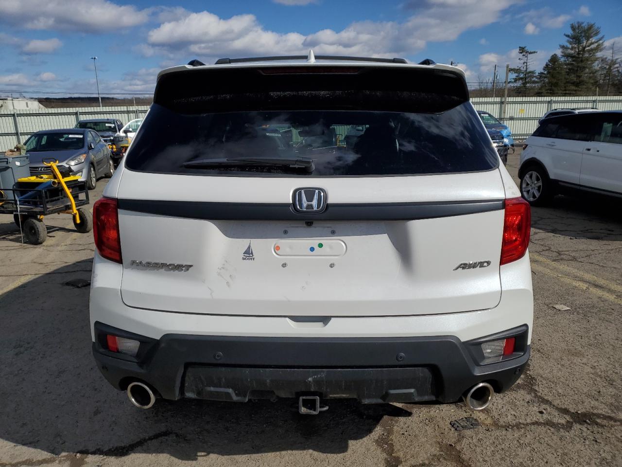2023 HONDA PASSPORT EXL VIN:5FNYF8H50PB016520
