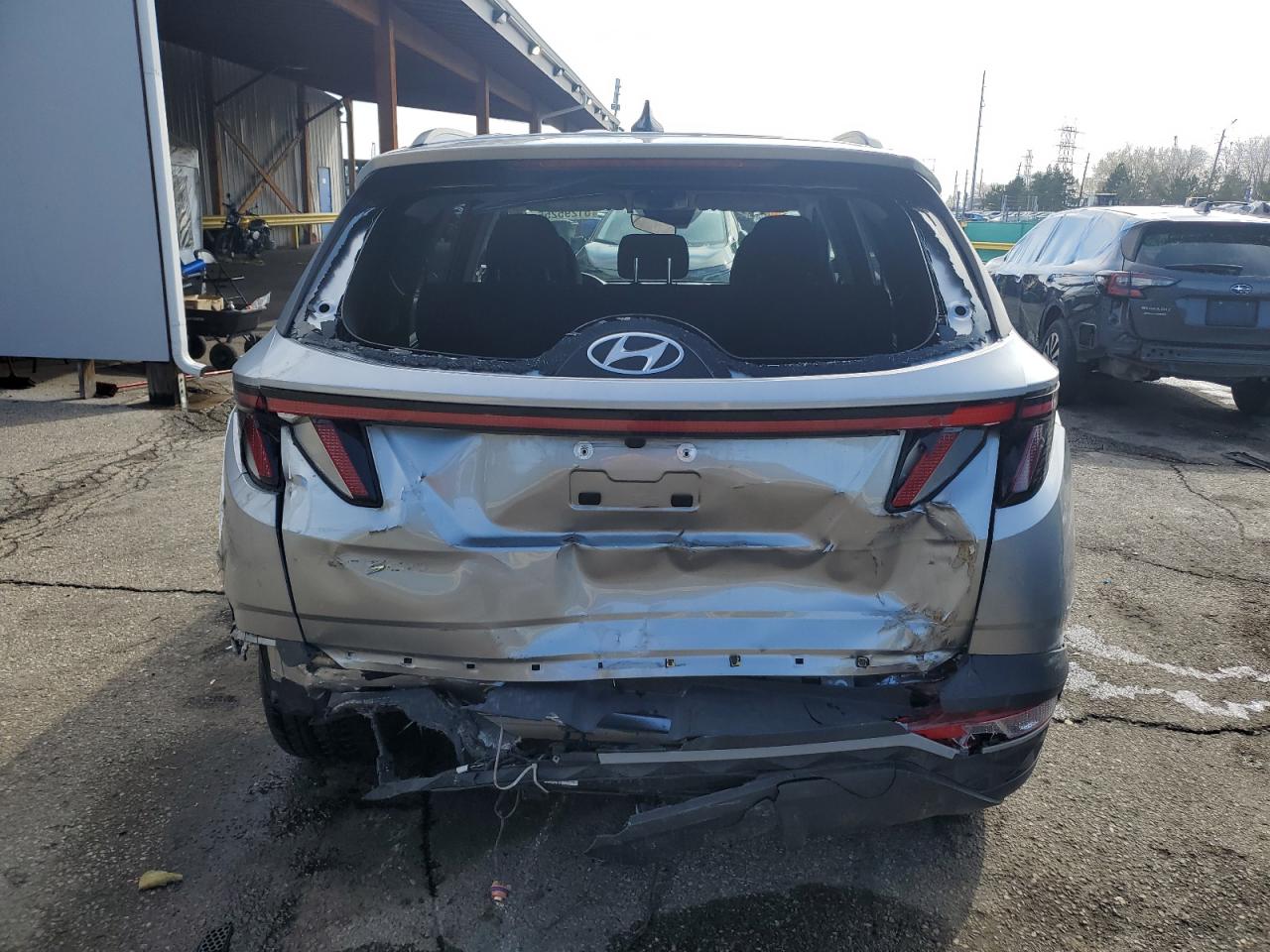 2022 HYUNDAI TUCSON SEL VIN:5NMJBCAE4NH071266