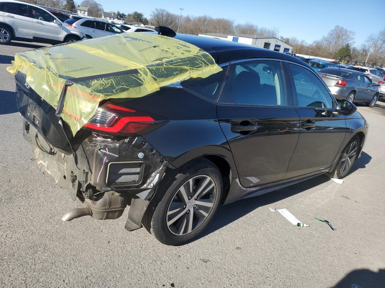 2022 HONDA CIVIC LX VIN:19XFL2H52NE004756