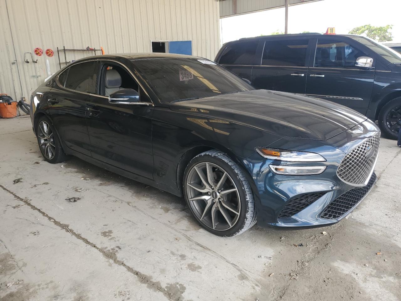 2022 GENESIS G70 BASE VIN:KMTG34TA5NU097991