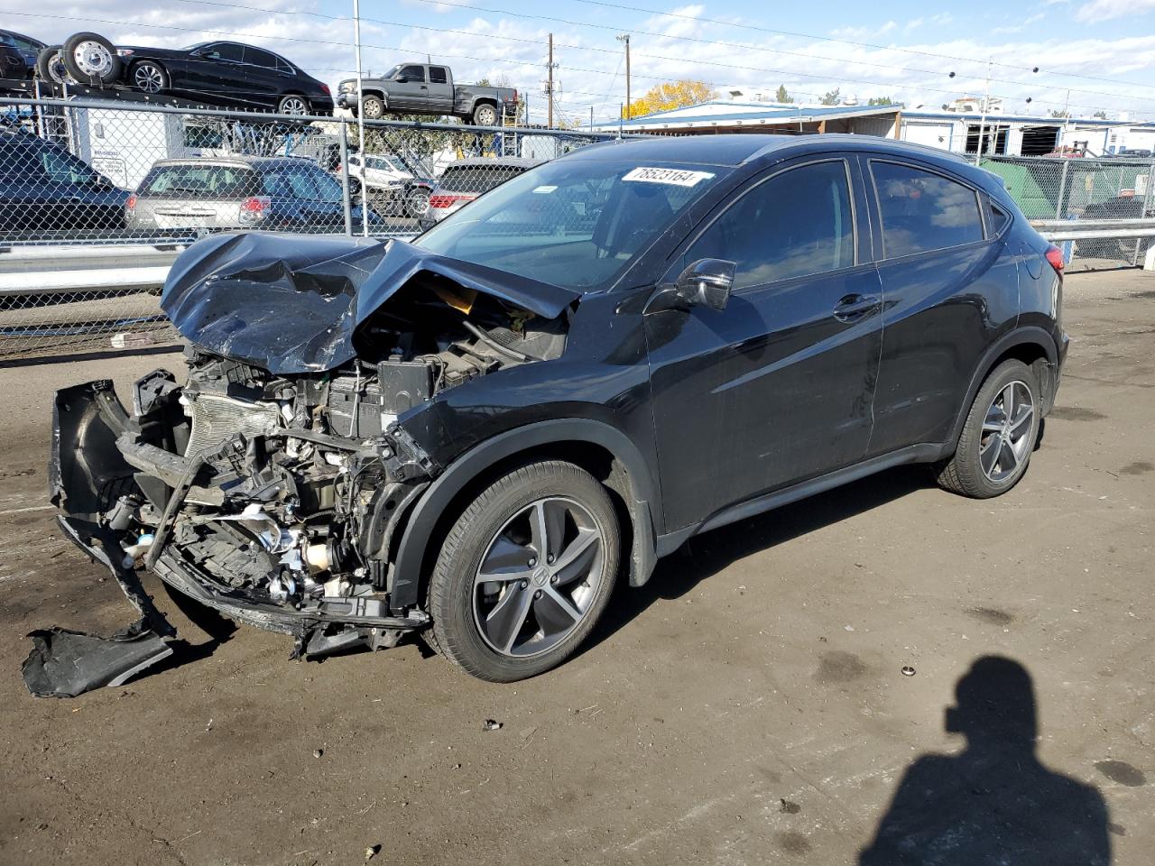 2022 HONDA HR-V EX VIN:3CZRU6H54NM722231