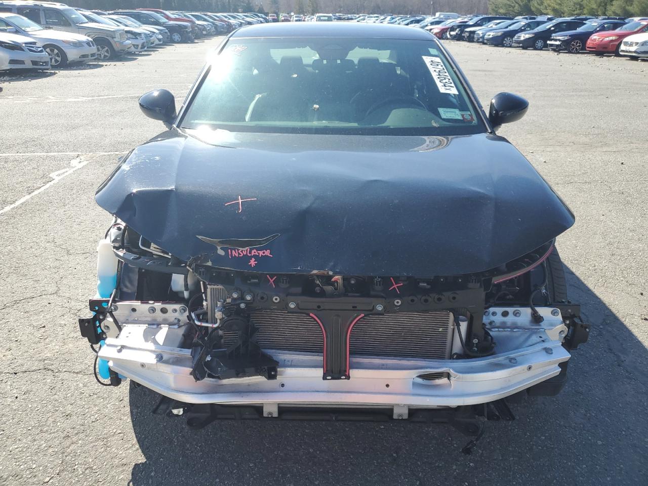 2022 HONDA CIVIC SPORT VIN:2HGFE2F51NH573892