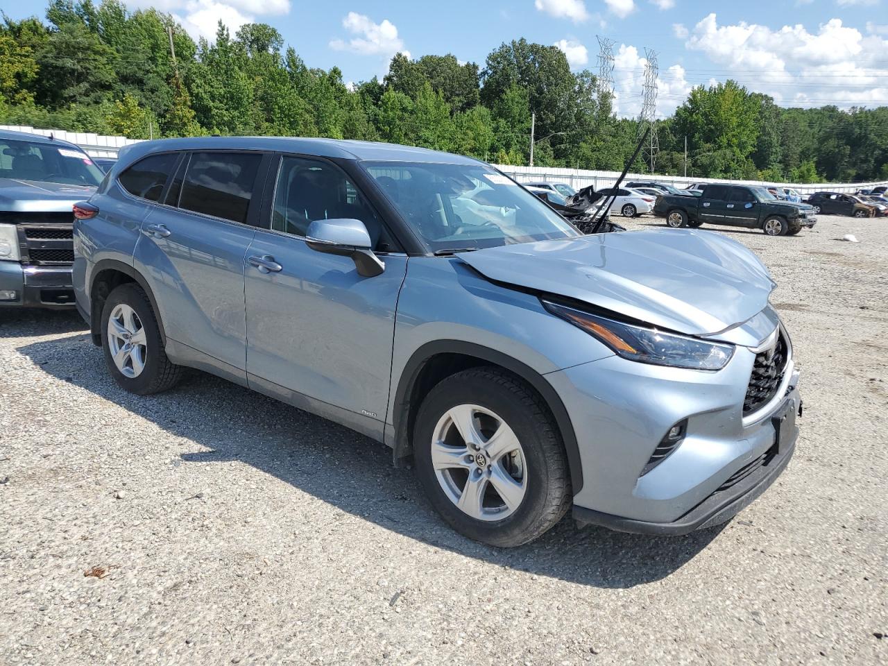 2023 TOYOTA HIGHLANDER HYBRID LE VIN:5TDBBRCH3PS128250