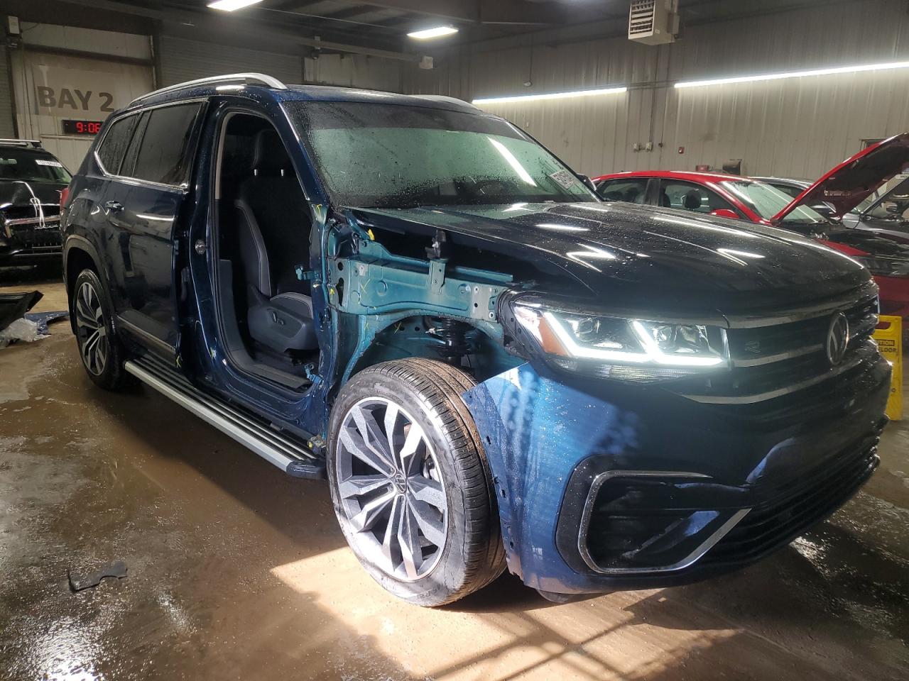 2022 VOLKSWAGEN ATLAS SEL PREMIUM R-LINE VIN:1V2FR2CA5NC501776