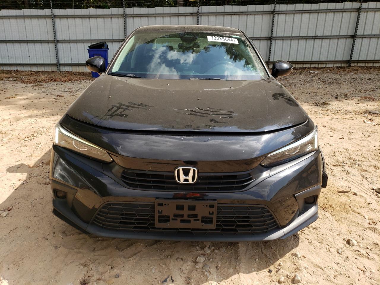 2022 HONDA CIVIC EX VIN:JHMFE1F72NX003694