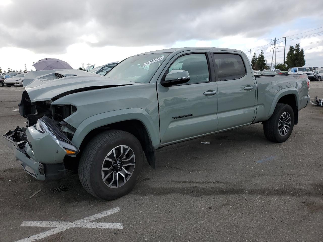 2022 TOYOTA TACOMA DOUBLE CAB VIN:3TMDZ5BN1NM127244