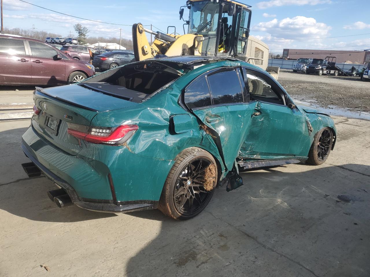 2024 BMW M3 COMPETITION VIN:WBS43AY08RFT62048