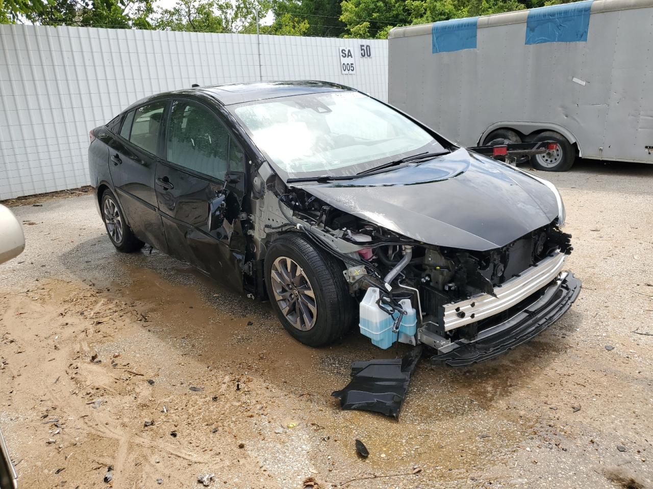 2022 TOYOTA PRIUS NIGHT SHADE VIN:JTDKAMFU5N3155690