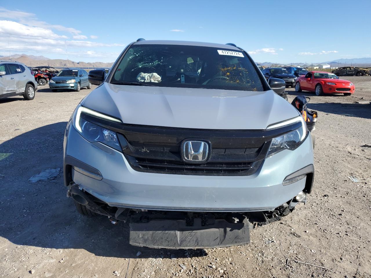 2022 HONDA PILOT SPORT VIN:5FNYF5H36NB022168
