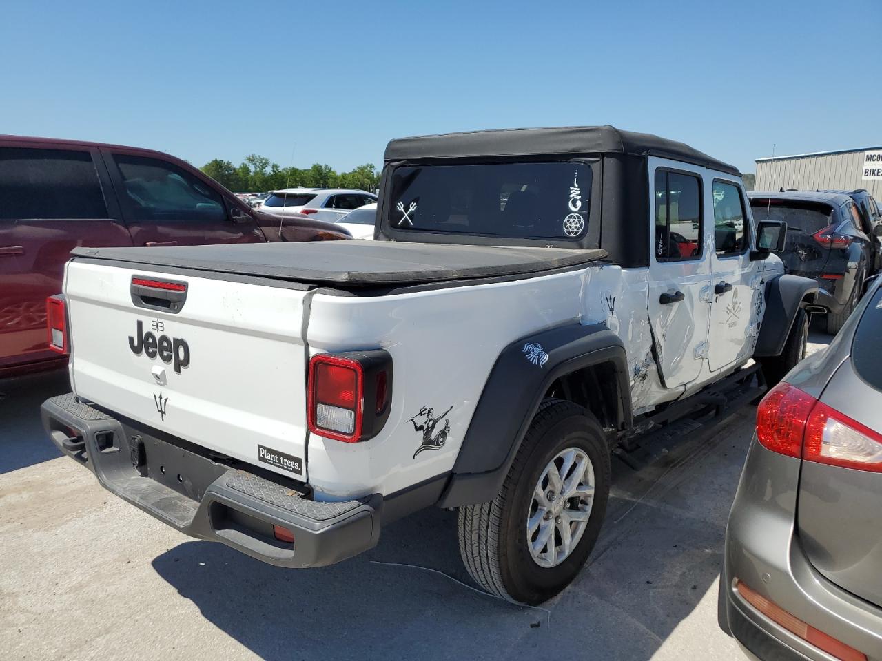 2023 JEEP GLADIATOR SPORT VIN:1C6HJTAG1PL552202