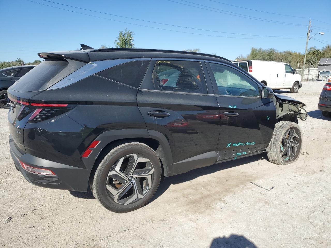 2022 HYUNDAI TUCSON SEL VIN:5NMJFCAE6NH096237