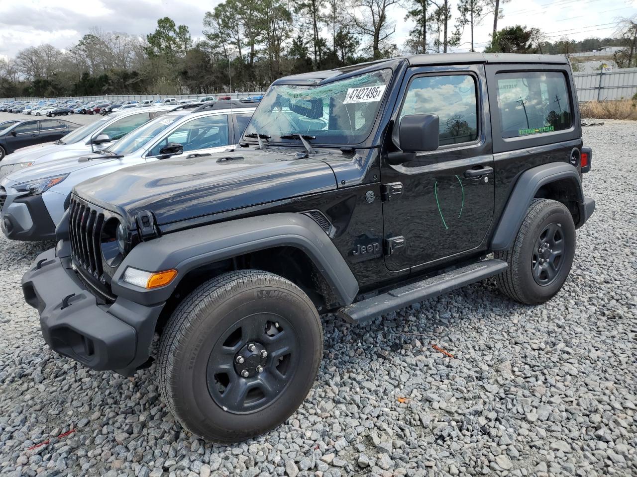 2023 JEEP WRANGLER SPORT VIN:1C4HJXAG1PW578099