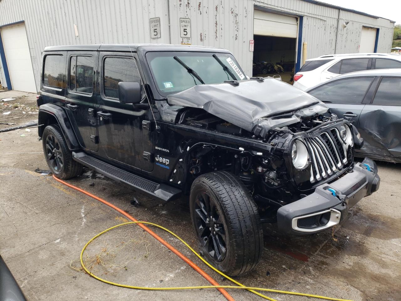 2022 JEEP WRANGLER UNLIMITED SAHARA 4XE VIN:1C4JJXP66NW114576