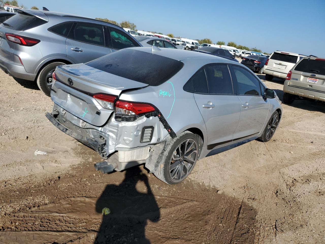 2022 TOYOTA COROLLA SE VIN:JTDS4MCE0NJ092403