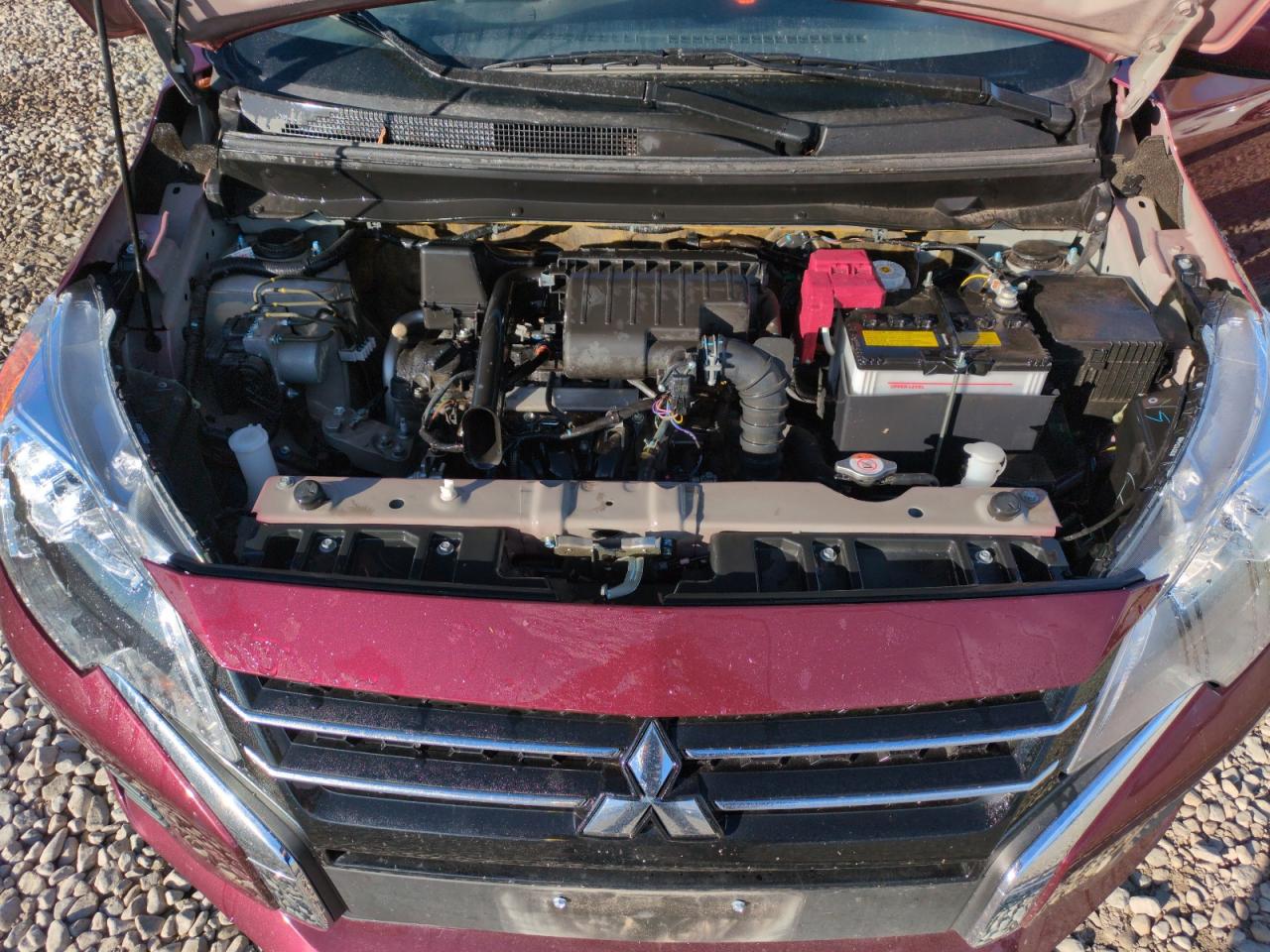 2022 MITSUBISHI MIRAGE G4 ES VIN:ML32FUFJ0NHF09261