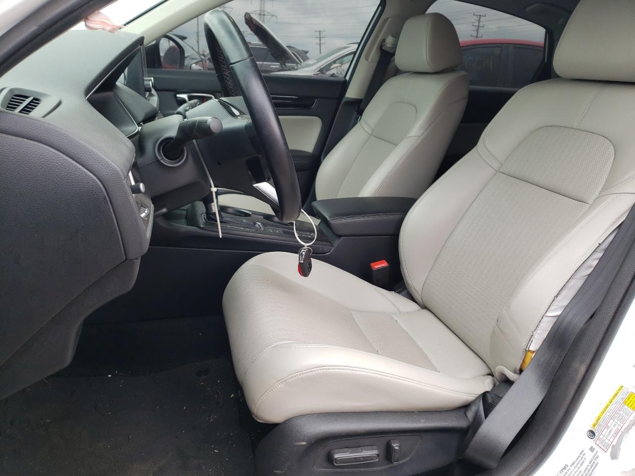 2022 HONDA CIVIC EXL VIN:19XFL1H72NE010729
