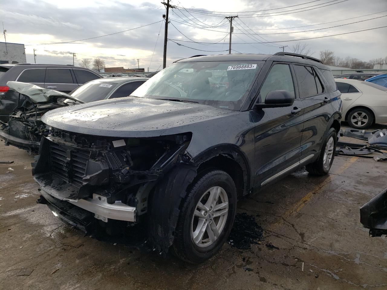 2023 FORD EXPLORER XLT VIN:1FMSK8DH3PGB71663