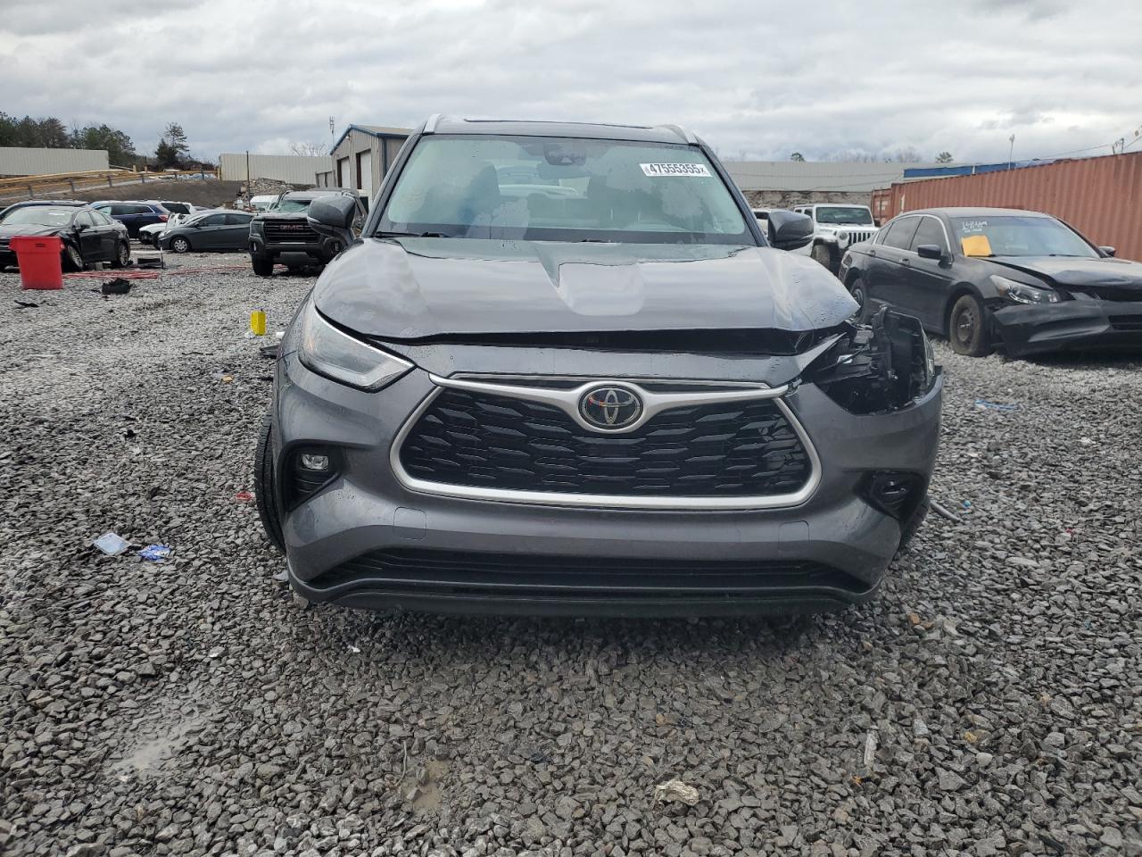 2022 TOYOTA HIGHLANDER XLE VIN:5TDGZRAH5NS114576