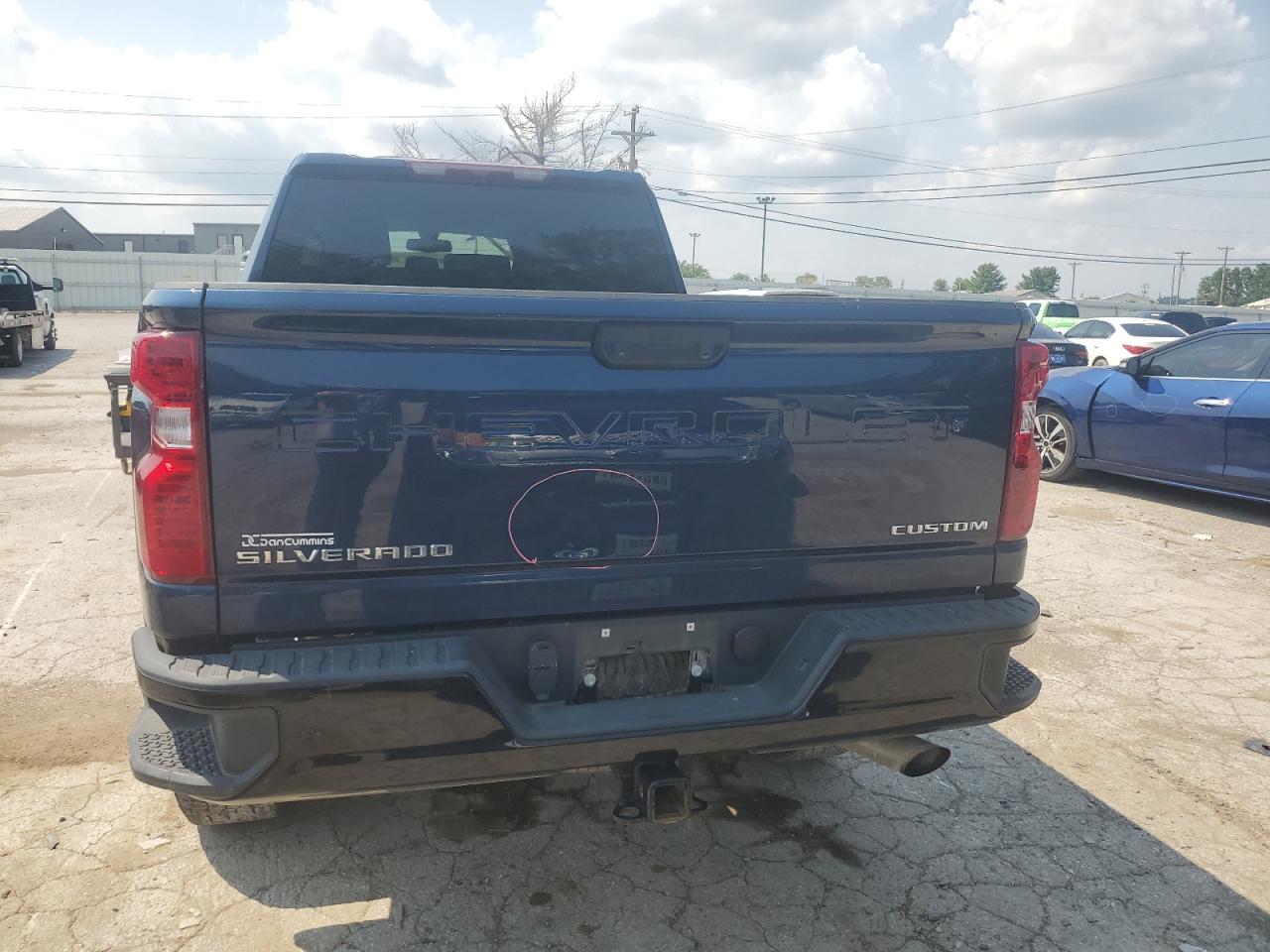 2022 CHEVROLET SILVERADO K2500 CUSTOM VIN:2GC4YME71N1235235