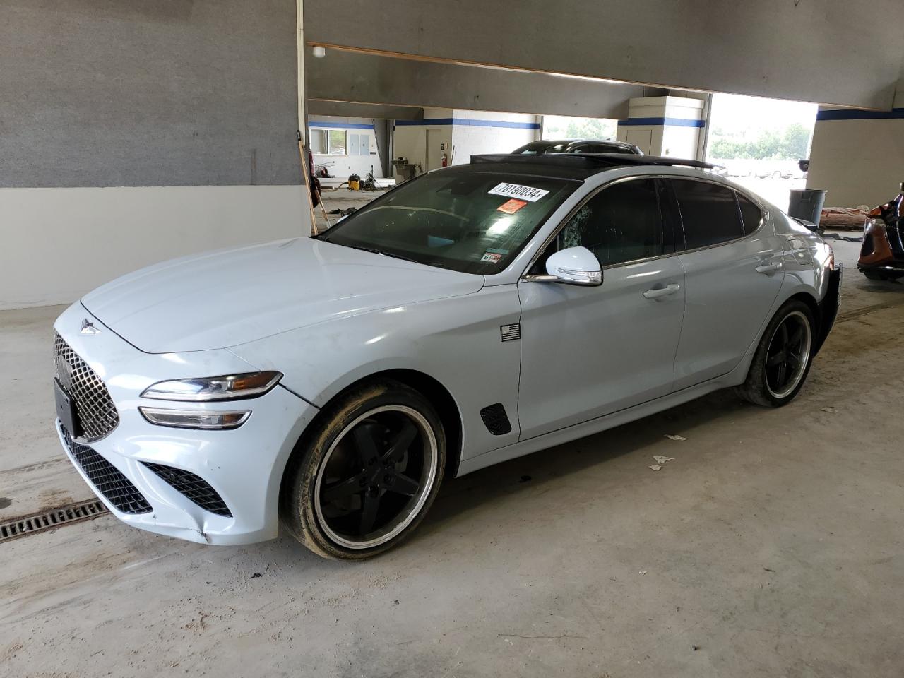 2022 GENESIS G70 BASE VIN:KMTG34TA5NU098171