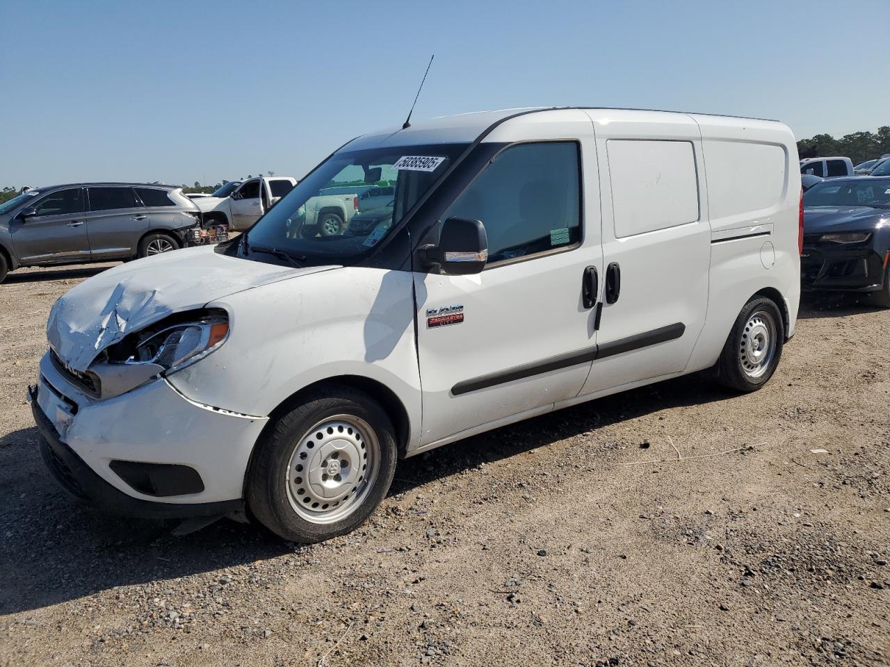 2022 RAM PROMASTER CITY TRADESMAN VIN:ZFBHRFAB6N6Y72475