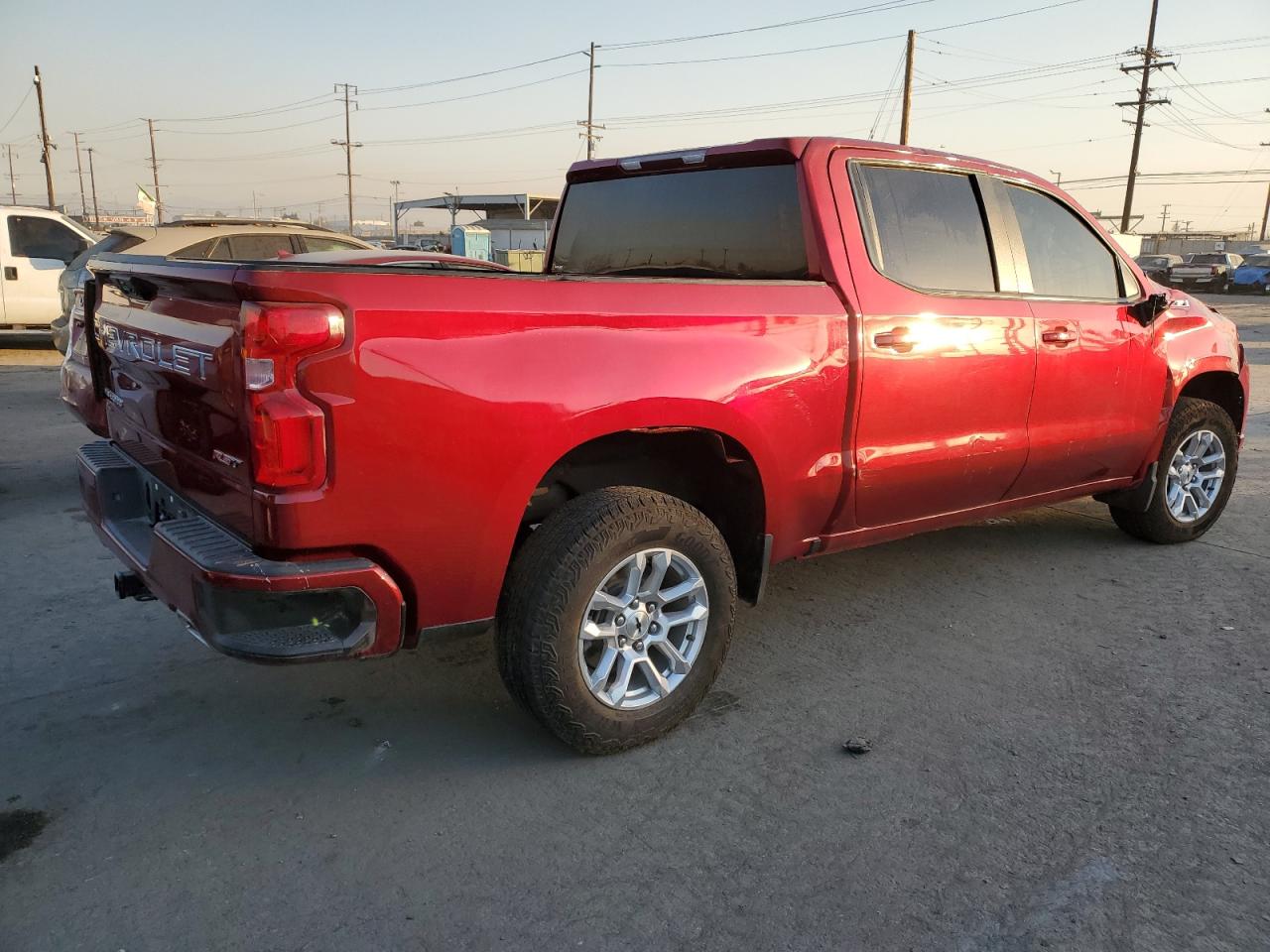 2023 CHEVROLET SILVERADO K1500 RST VIN:3GCUDEED9PG268338