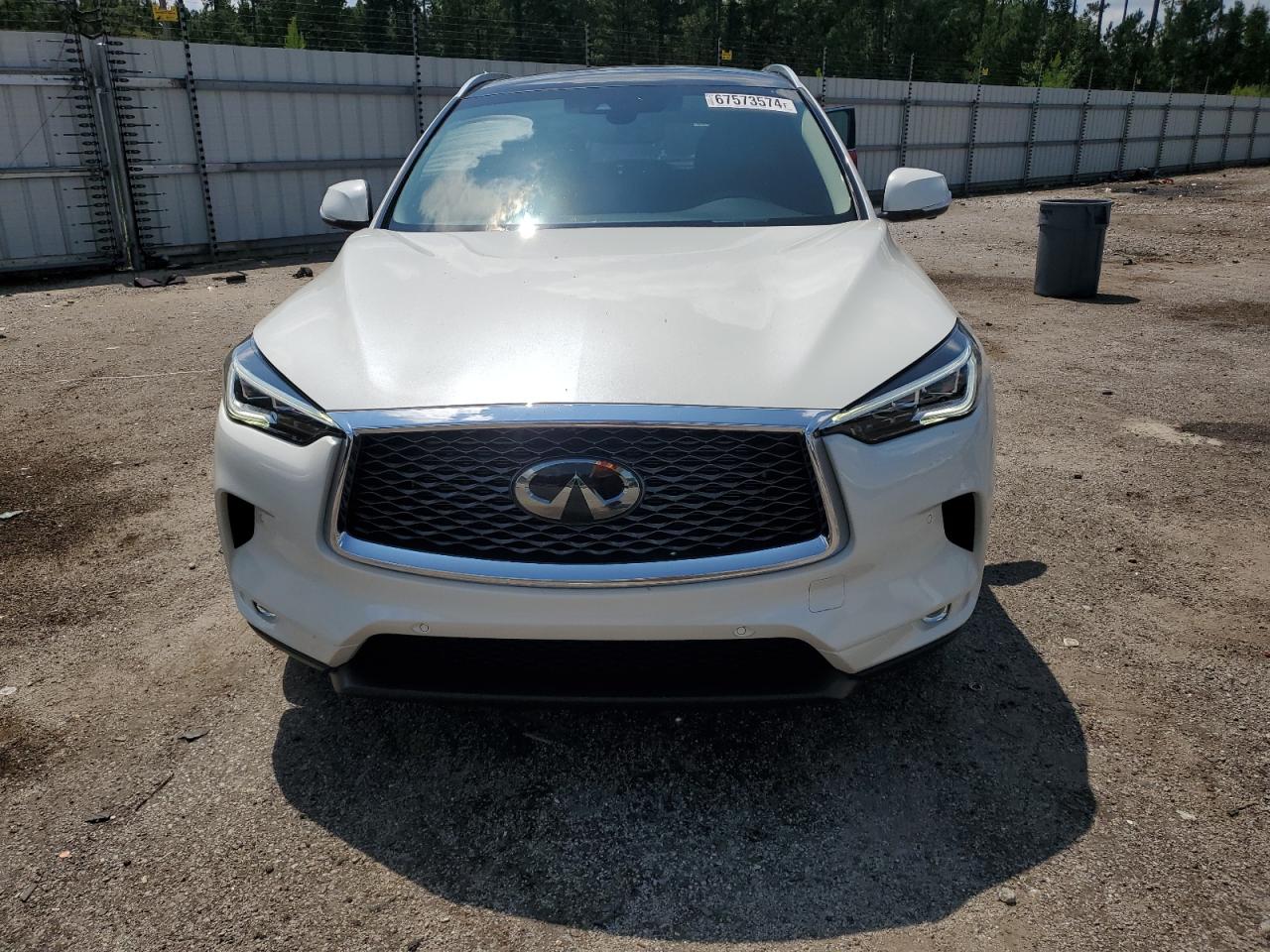 2022 INFINITI QX50 SENSORY VIN:3PCAJ5EA6NF105554