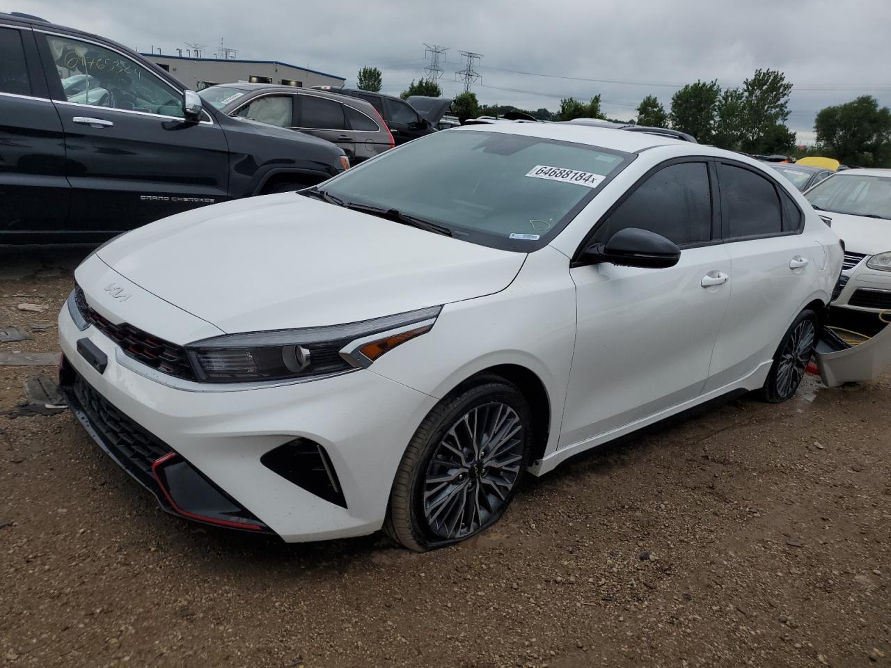 2022 KIA FORTE GT LINE VIN:3KPF54AD9NE430676