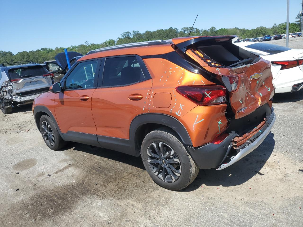 2022 CHEVROLET TRAILBLAZER LT VIN:KL79MPS23NB109807