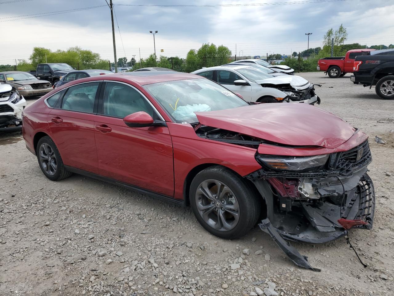 2023 HONDA ACCORD HYBRID EXL VIN:1HGCY2F66PA052347