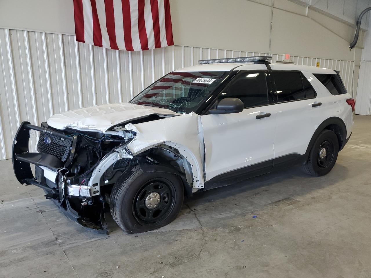 2022 FORD EXPLORER POLICE INTERCEPTOR VIN:1FM5K8ABXNGC36163