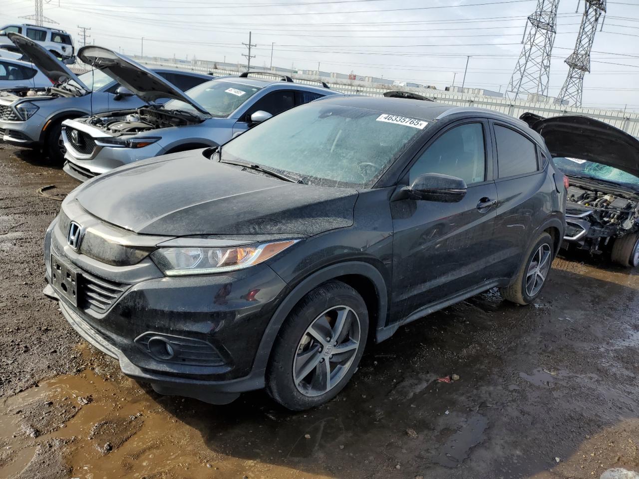 2022 HONDA HR-V EX VIN:3CZRU6H57NM752940