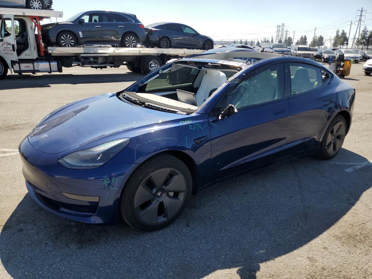2023 TESLA MODEL 3  VIN:5YJ3E1EA0PF623913