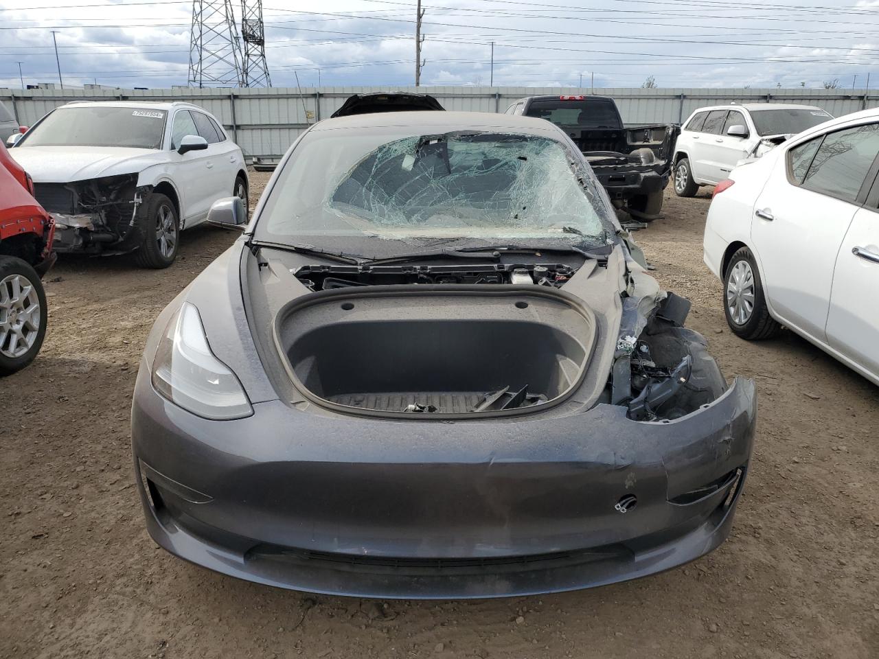 2023 TESLA MODEL 3  VIN:5YJ3E1EA4PF662651