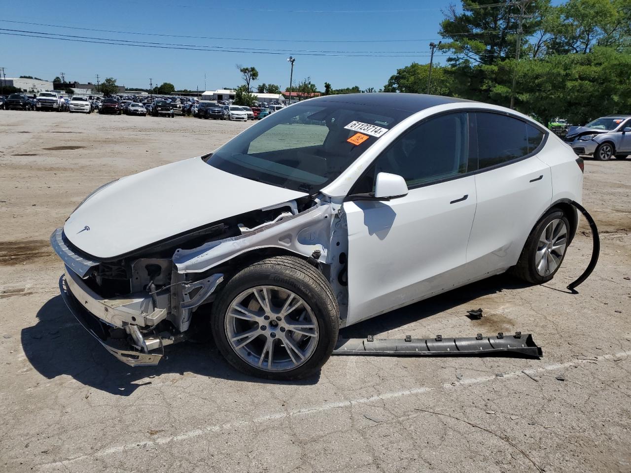 2023 TESLA MODEL Y  VIN:7SAYGDEE8PF669206