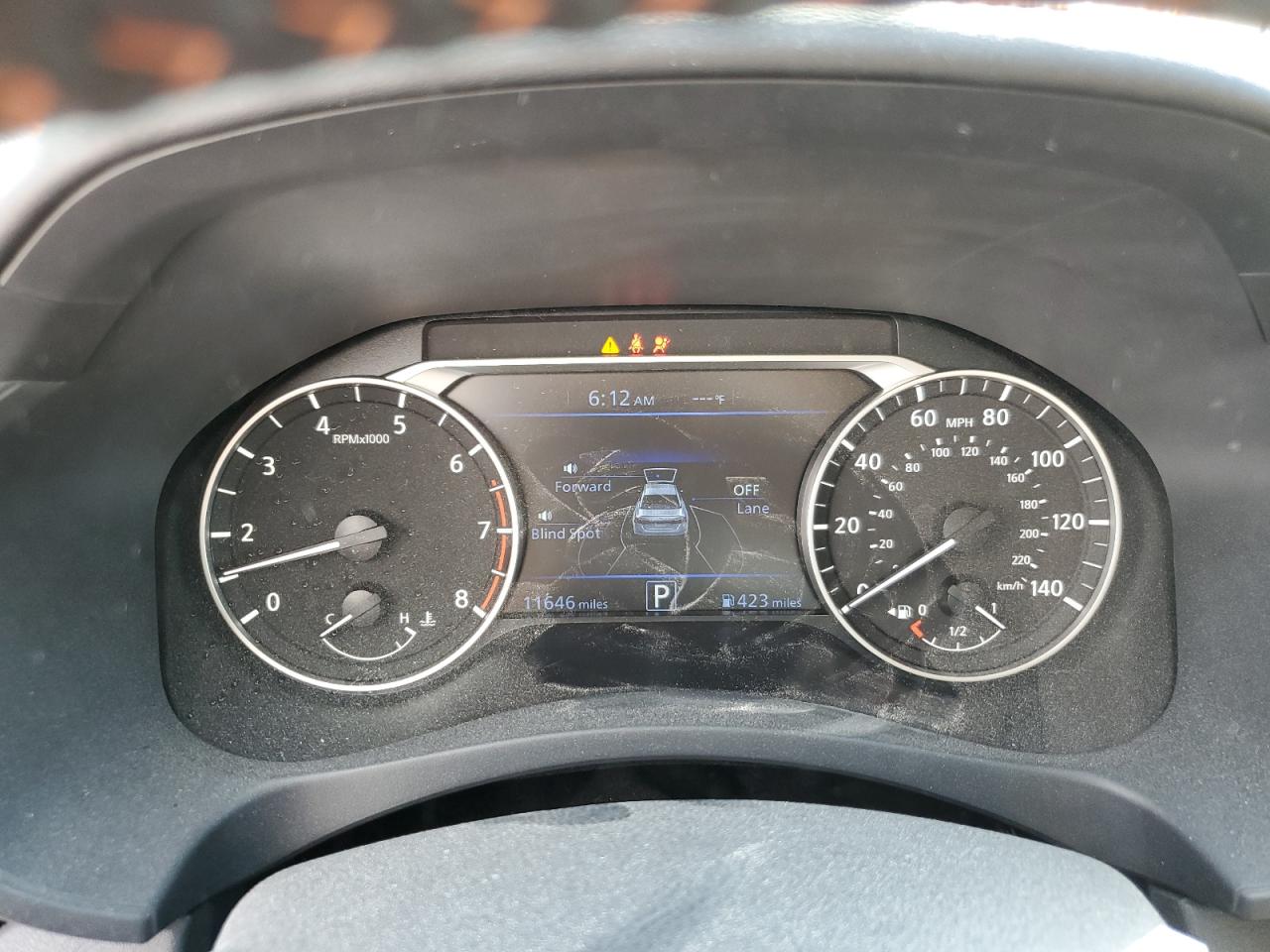 2022 NISSAN ALTIMA SR VIN:1N4BL4CV0NN413809