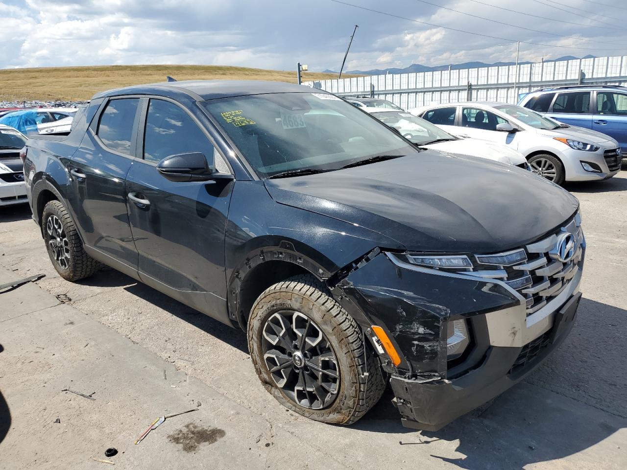 2022 HYUNDAI SANTA CRUZ SEL VIN:5NTJBDAE6NH020958